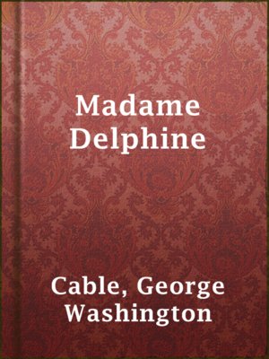 Madame Delphine - ebook